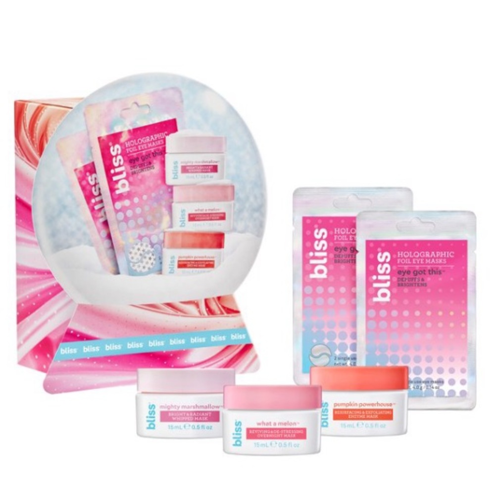 Bliss 5 piece mask set - clean beauty and vegan